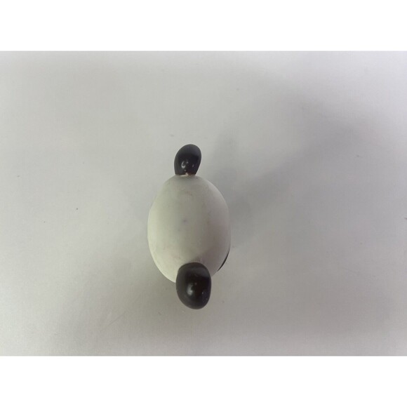 Littlest Pet Shop LPS 176 White Brown Panda Bear Green Eyes Figure Toy Hasbro - Picture 3 of 7